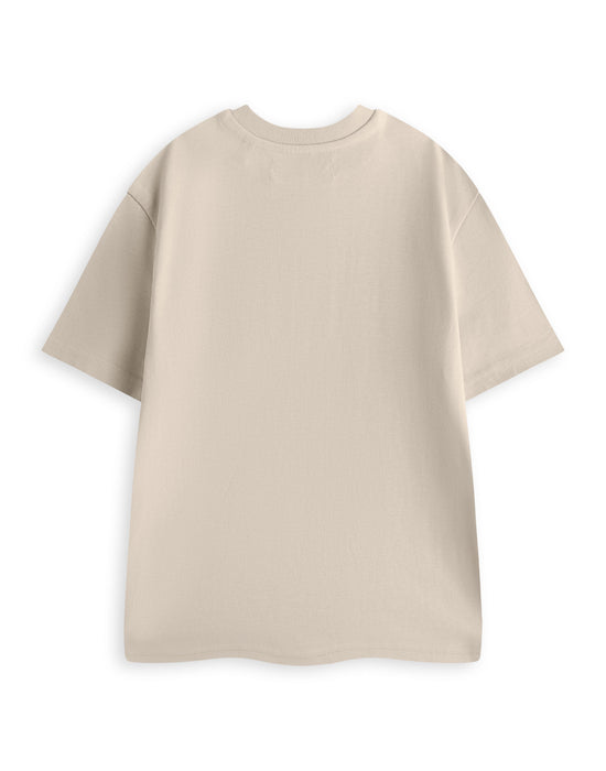Lord Of The Rings Map Unisex Beige Short Sleeved T-Shirt