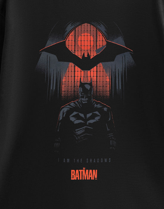 DC Comics I Am The Shadow Unisex Black Short Sleeved T-Shirt