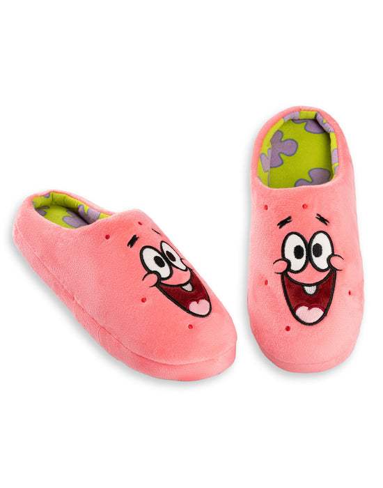 SpongeBob SquarePants Patrick Unisex Pink Mule Slippers