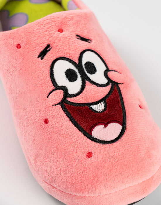 SpongeBob SquarePants Patrick Unisex Pink Mule Slippers