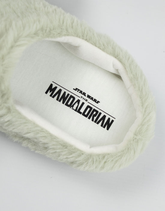 Star Wars Grogu Unisex Green Mule Slippers