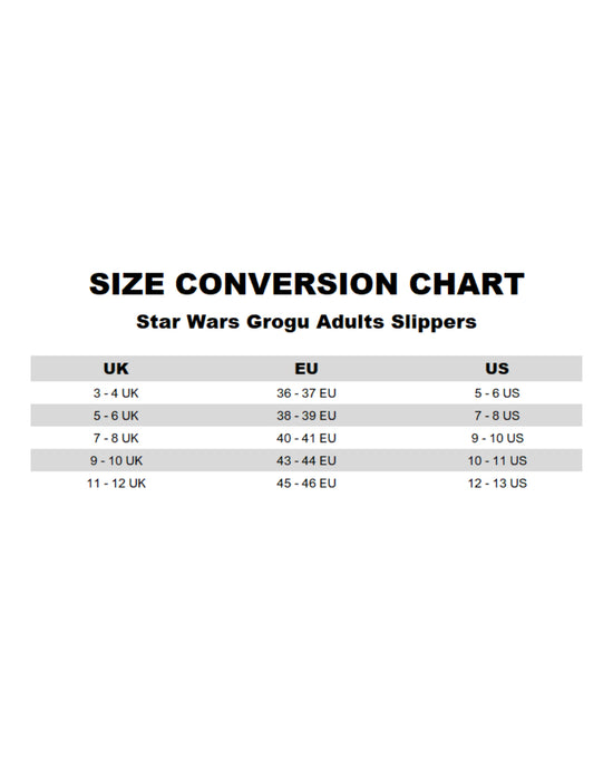 Star Wars Grogu Unisex Green Mule Slippers