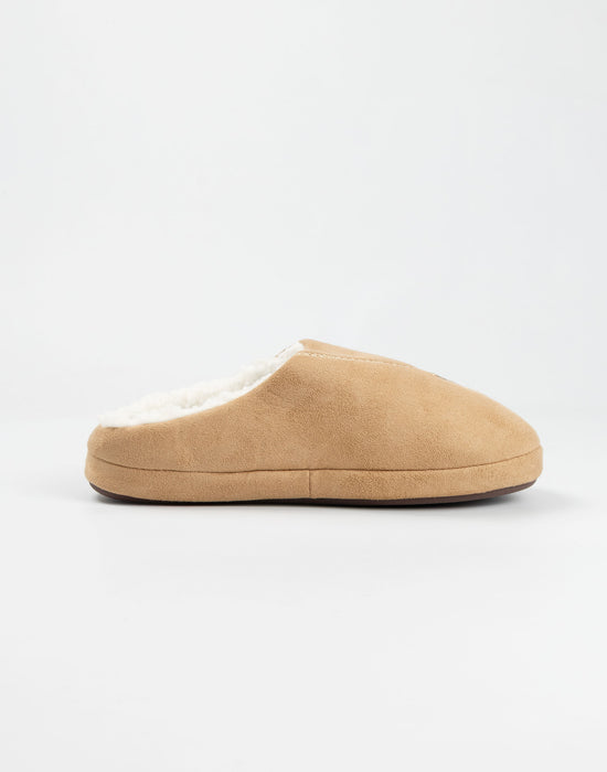 Only Fools And Horses Del Boy Mens Brown Mule Slippers