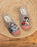 Wallace And Gromit Multi Character Unisex Brown Mule Slippers