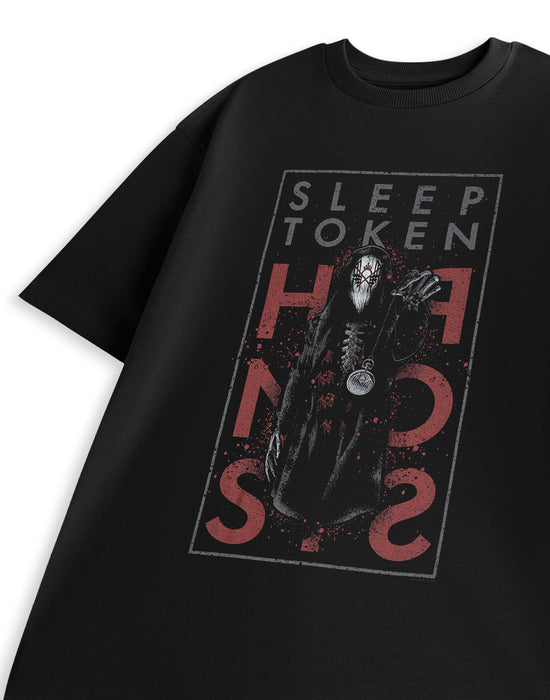 Sleep Token Hypnosis Unisex Black Short Sleeved T-Shirt — Vanilla