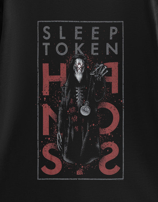 Sleep Token Hypnosis Unisex Black Short Sleeved T-Shirt