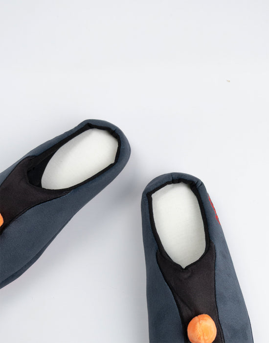 Wallace And Gromit Feathers Unisex Grey Mule Slippers