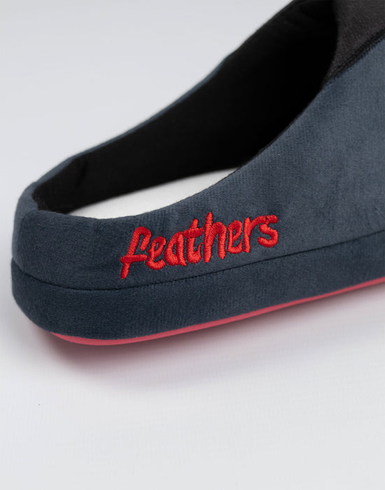 Wallace And Gromit Feathers Unisex Grey Mule Slippers