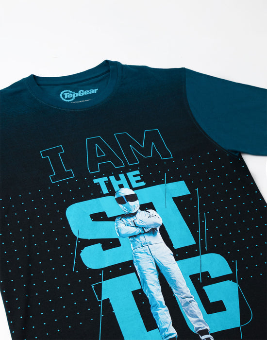 Top Gear The Stig Unisex Navy Short Sleeved T-Shirt
