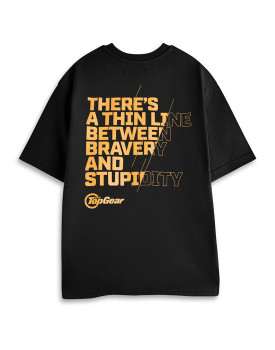 Top Gear Logo Unisex Black Short Sleeved T-Shirt