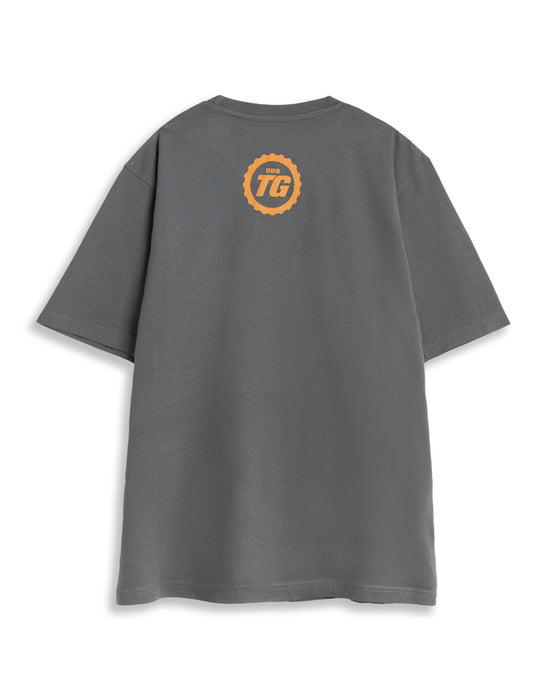Top Gear Off Road Thinking Unisex Grey Short Sleeved T-Shirt