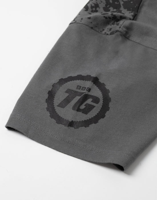 Top Gear Track Life Unisex Grey Short Sleeved T-Shirt