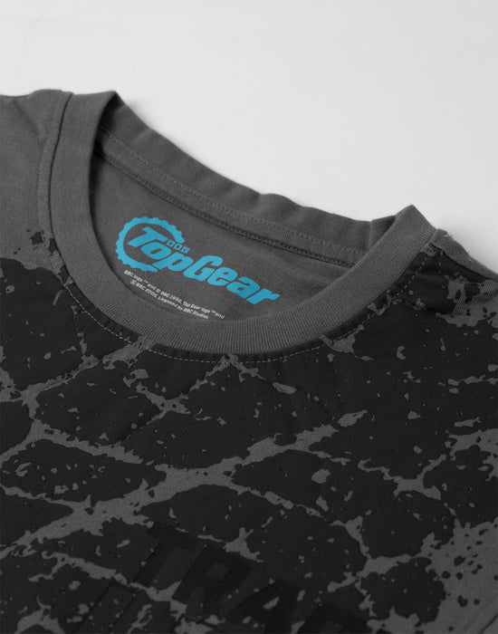 Top Gear Track Life Unisex Grey Short Sleeved T-Shirt