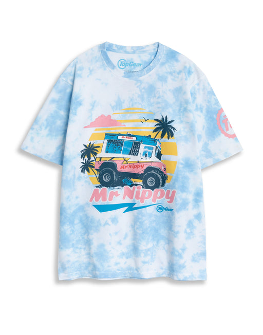 Top Gear Mr Nippy Unisex Multicoloured Short Sleeved T-Shirt
