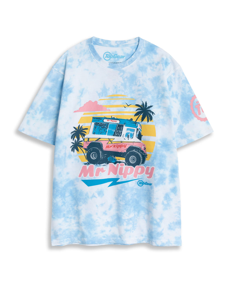 Top Gear Mr Nippy Unisex Multicoloured Short Sleeved T-Shirt