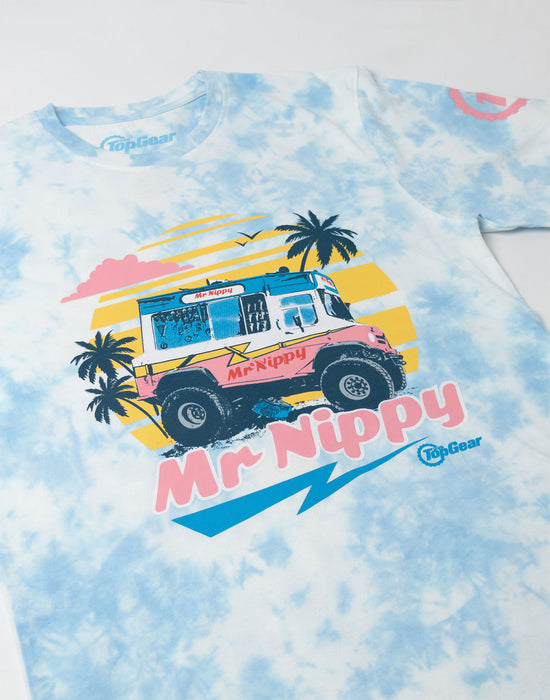 Top Gear Mr Nippy Unisex Multicoloured Short Sleeved T-Shirt