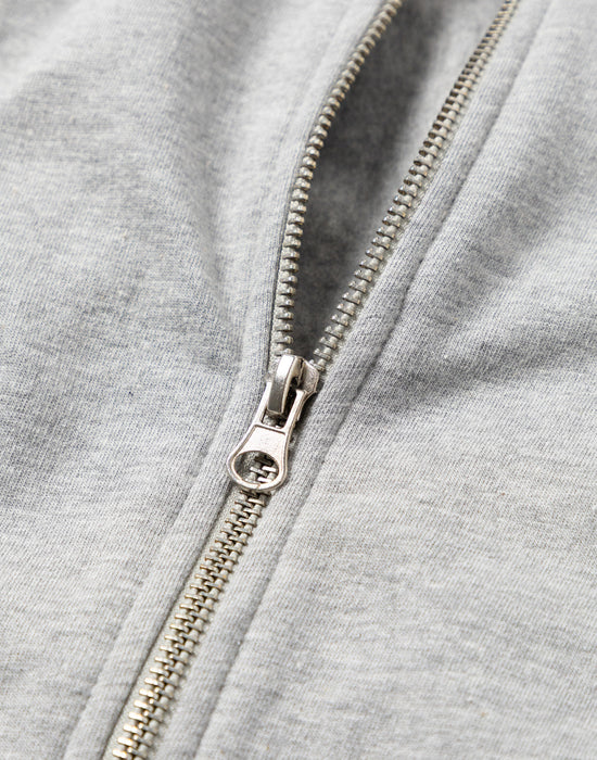 Top Gear Logo Zip Up Unisex Grey Hoodie