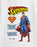 DC Comics The Adventures of Superman Mens Grey Short Sleeved T-Shirt