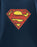 DC Comics Classic Logo Superman Mens Blue Short Sleeved T-Shirt