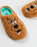 Scooby Doo Character Face Unisex Brown Mule Slippers