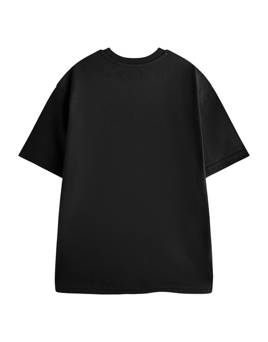 Pingu Character Tee Unisex Black Short Sleeved T-Shirt