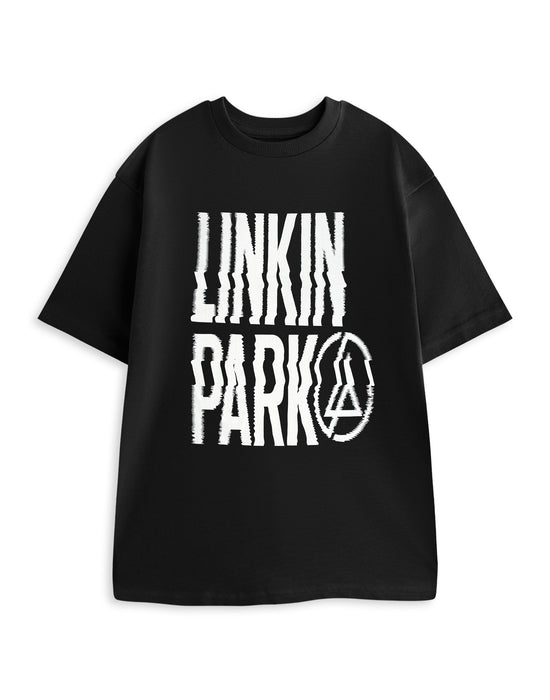 Linkin Park Sound Logo Mens Black Short Sleeved T-Shirt