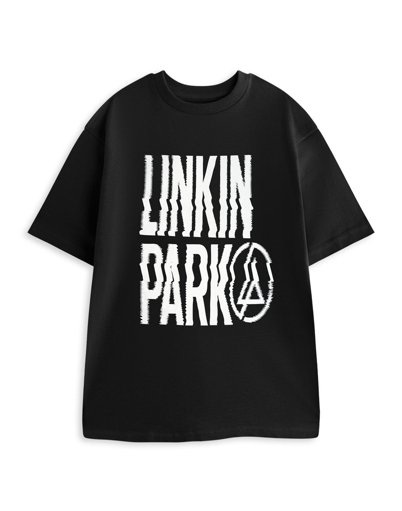 Linkin Park Sound Logo Mens Black Short Sleeved T-Shirt