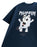 Bluey Muffin Mens Black Short Sleeved T-Shirt