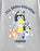 Bluey Dance Unisex Grey Short Sleeved T-Shirt