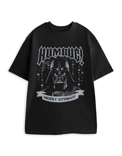 Star Wars Merry Sithmas Mens Black Short Sleeved T-Shirt