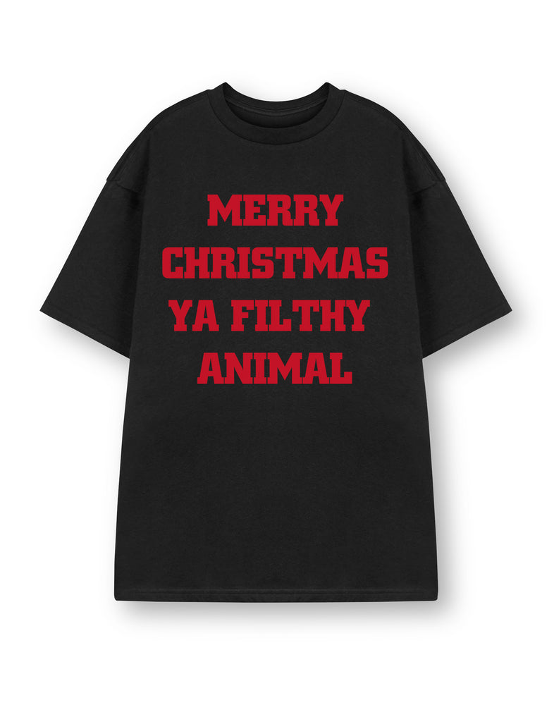 Filthy Animal Unisex Black Short Sleeved T-Shirt