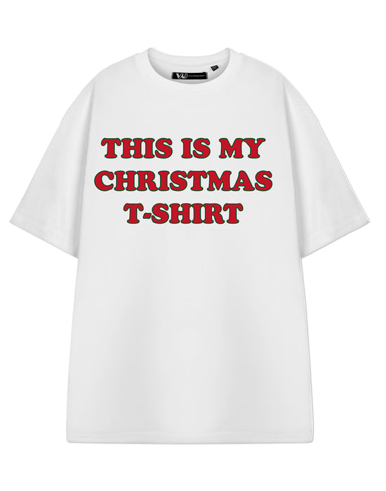 Christmas Tree Unisex White Short Sleeved T-Shirt