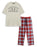 Rudolf & Co Unisex Beige Short Sleeve Long Leg Pyjama Set