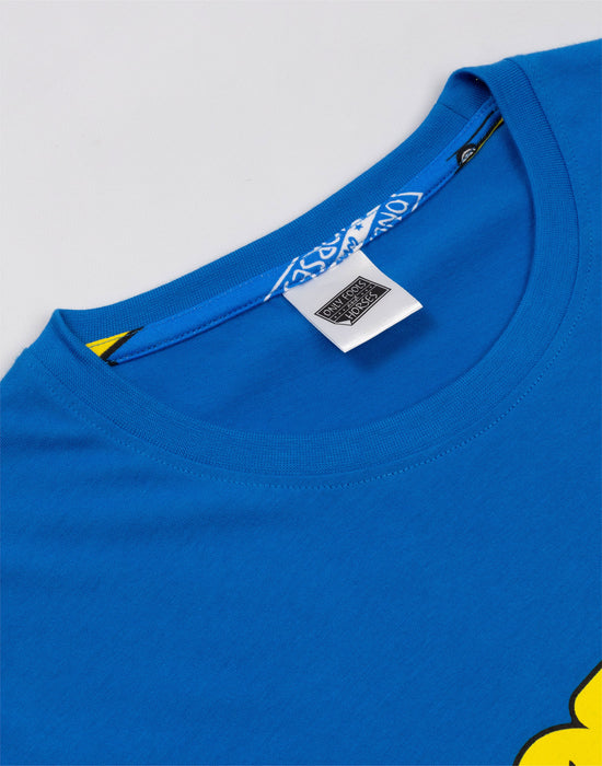 Only Fools And Horses Trotters Club Mens Blue Short Sleeve Short Leg Pyjama Set