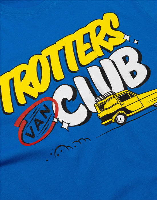 Only Fools And Horses Trotters Club Mens Blue Short Sleeve Short Leg Pyjama Set