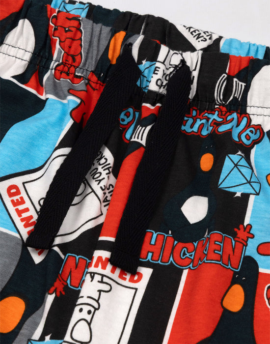 Wallace And Gromit Feathers Mens Multicoloured Lounge Pants