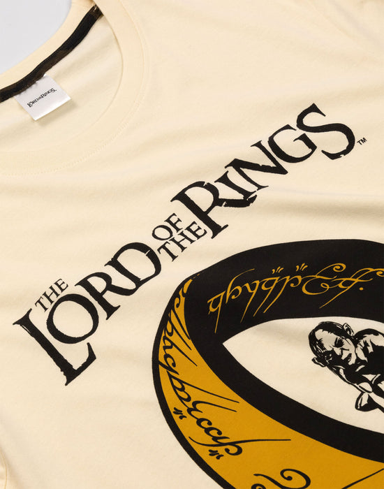 Lord Of The Rings My Precious Mens Brown Short Sleeve Short Leg Pyjama Set