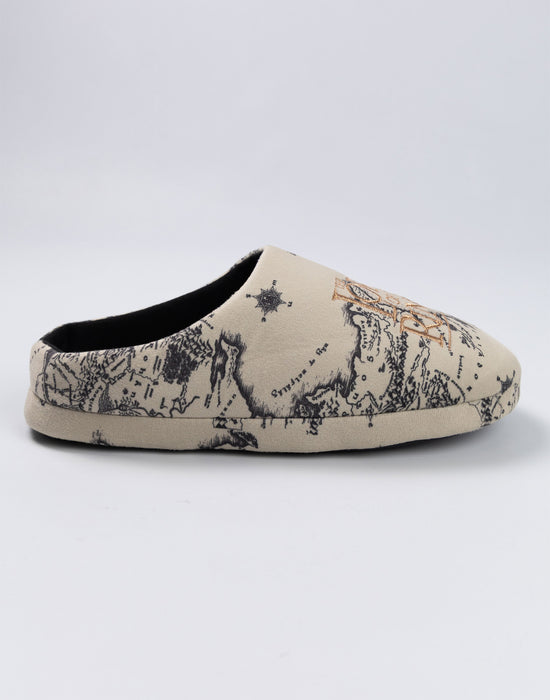 Lord Of The Rings Logo Unisex Beige Mule Slippers