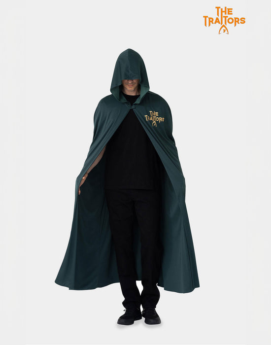 The Traitors Hooded Cloak Unisex Green