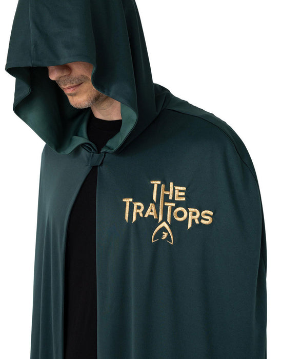 The Traitors Hooded Cloak Unisex Green