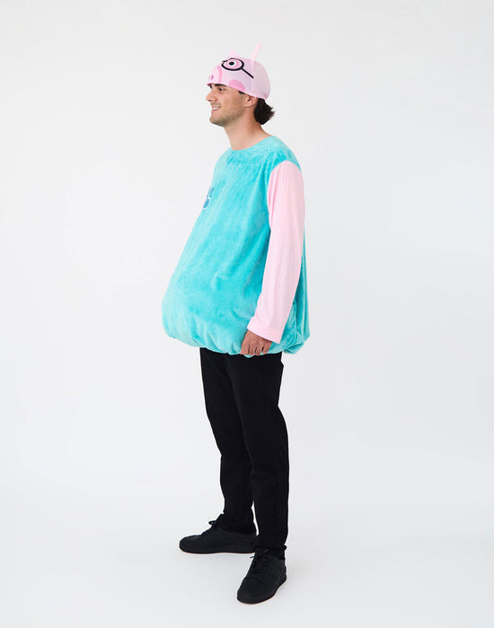 Peppa Pig Daddy Pig Mens Blue