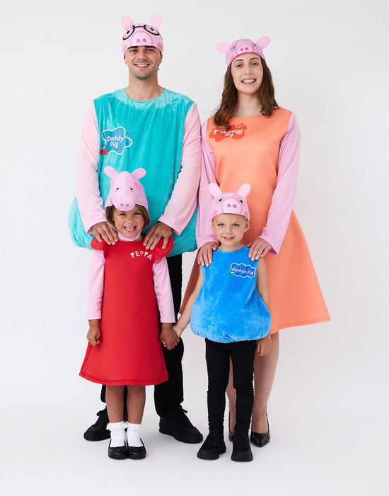 Peppa Pig Daddy Pig Mens Blue