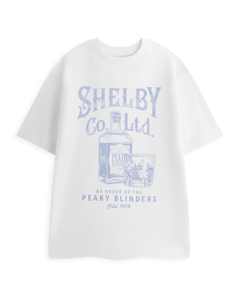 Peaky Blinders By Order Of The Peaky Blinders Mens White Short Sleeved T-Shirt