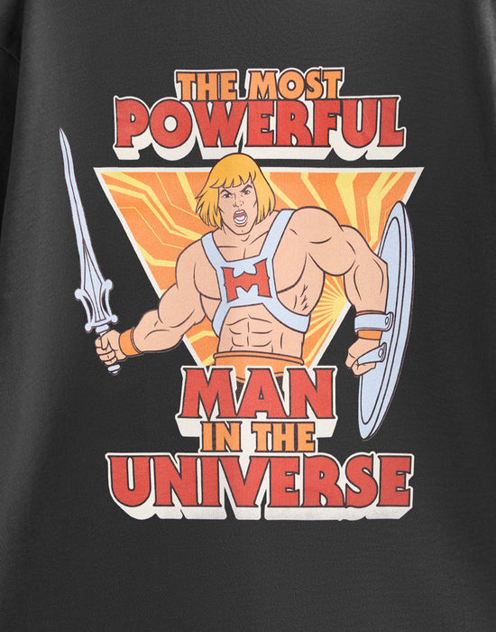 Masters of the Universe Most Powerful Unisex Grey Short Sleeved T-Shirt