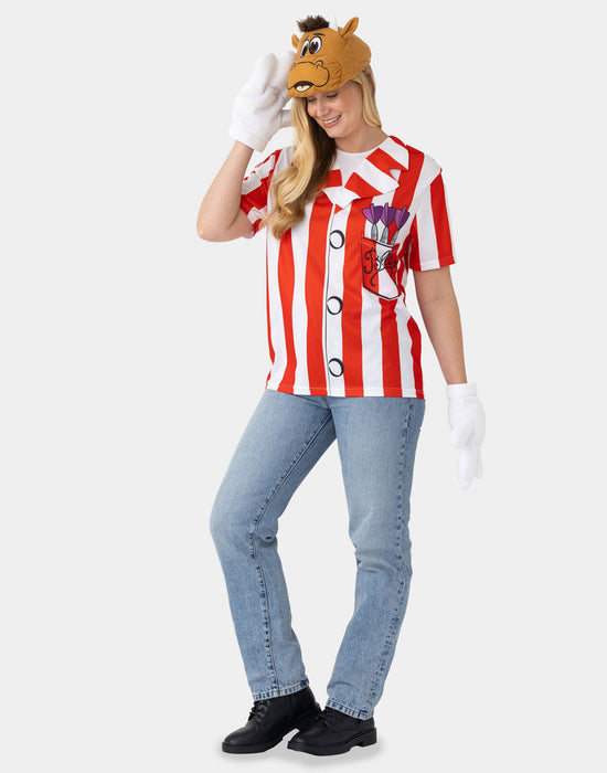 Bullseye Bully Unisex Multicoloured 3 Piece Costume