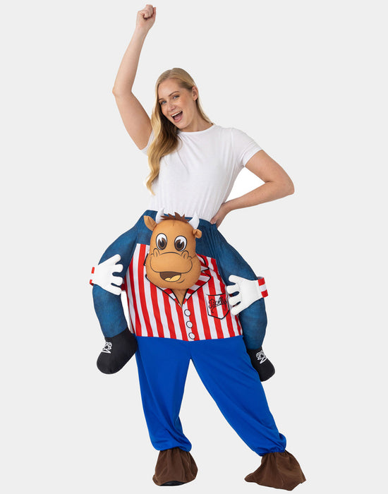 Bullseye Bully Unisex Multicoloured 1 Piece Costume