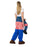 Bullseye Bully Unisex Multicoloured 1 Piece Costume