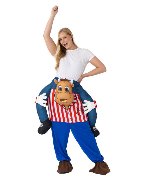 Bullseye Bully Unisex Multicoloured 1 Piece Costume