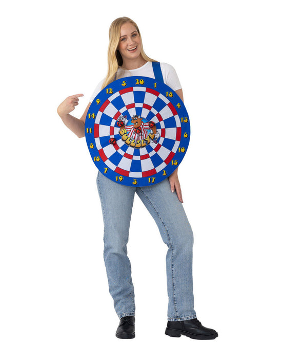 Bullseye Bully Unisex Multicoloured 1 Piece Costume