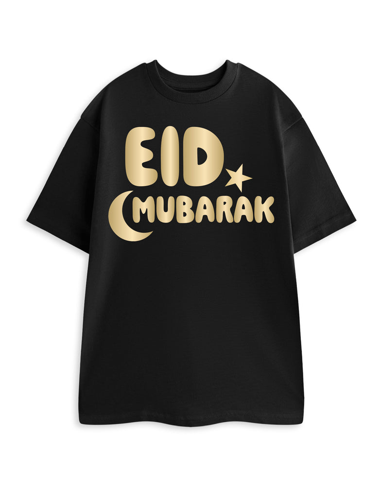 Show Me The Merch Eid Unisex Black Short Sleeved T-Shirt